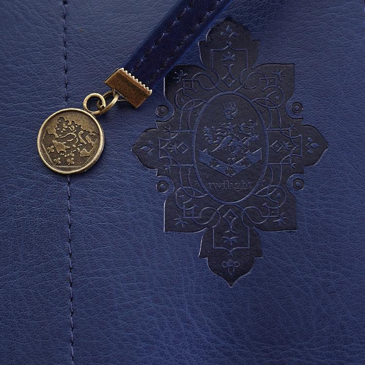 Этнический стиль, сумка для ручек из искусственной кожи, занавеска для ручек, винтажная простая большая вместительная коробка для канцелярских принадлежностей, студенческие принадлежности