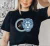 Leo Constellation Graphic Tee Celestial Birthday Present Cosmic Star Sign Unisex Shirt S0726-902