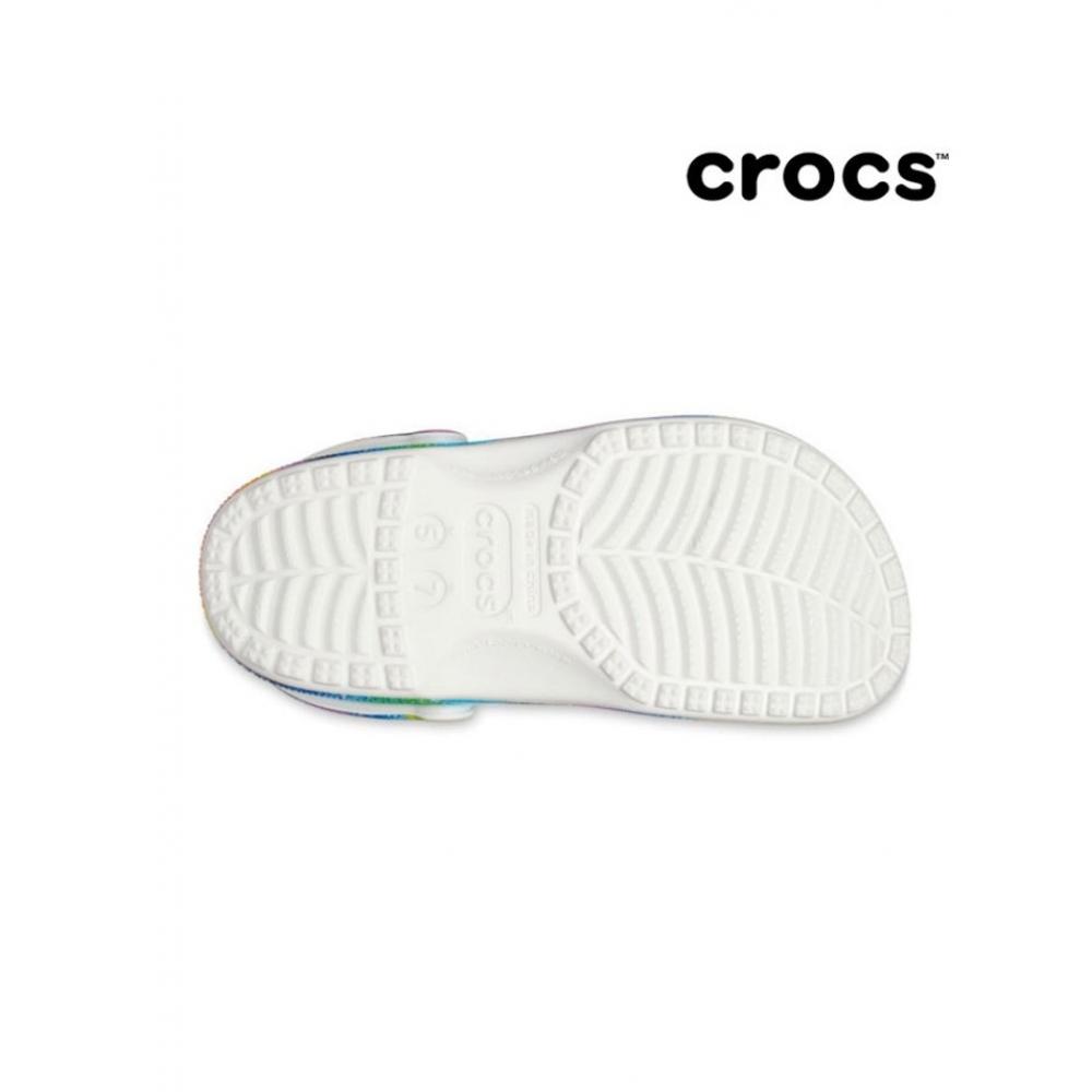 Crocs Обычный засоренный распылитель Белый Мульти 208054 94с