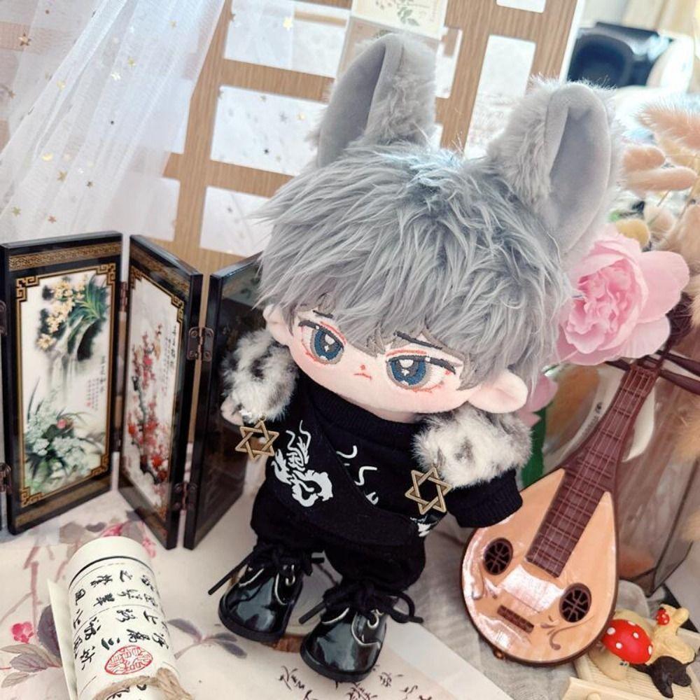 Toys Accessories Cotton Stuffed Dolls Doll Pants Doll Plush Vest Doll Fur Coat 20cm Doll Clothes