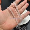 Белые хрустальные круглые бусины, 2/3 мм, россыпные бусины для DIY аксессуаров для ожерелья и браслета