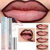 Водостойкий карандаш для губ Peel Off Tattoo Lipgloss Водостойкий долговечный матовый оттенок для губ Brown Contour Tear-off Lipstain Cosmetic