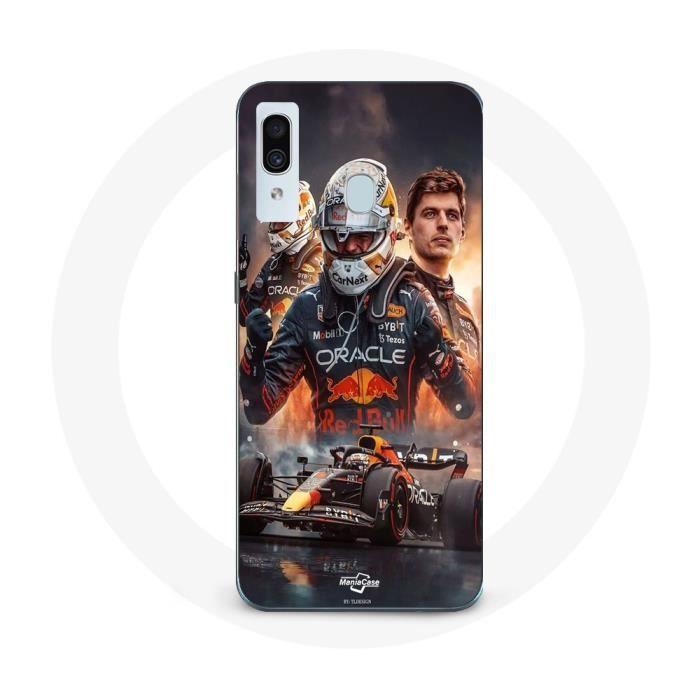 Coque - Maniacase - Samsung Galaxy A30 - Max Verstappen F1 - Souple - Noir