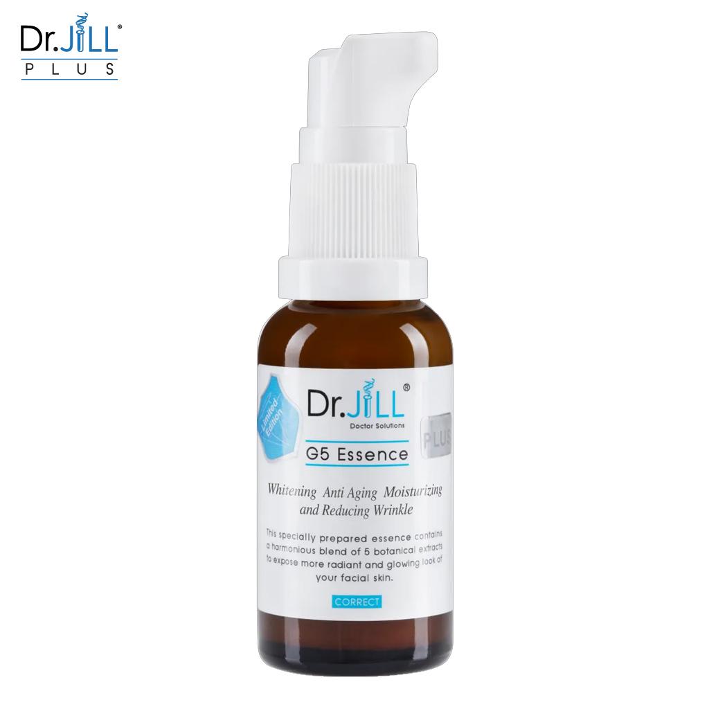Dr.Jill Plus G5 ESSENCE, Отбеливающая, антивозрастная, увлажняющая и разглаживающая морщины молочная сыворотка 30 мл - Тайский уход за кожей