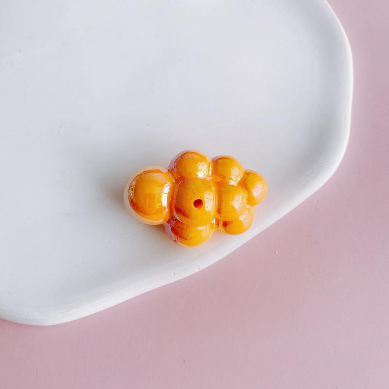 Цветной акриловый брелок-подвеска в виде облака для самодельных ювелирных изделий и телефонных цепочек