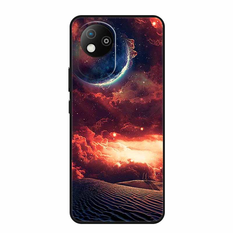Чехол для ZTE BLADE A35 Lite Животные Мягкий Силикон ТПУ Чехлы для Телефона Задняя Крышка для ZTE BLADE A35Lite Ударопрочный Защитник Новый Capa