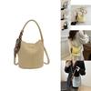 Stylish And Trendy Korean Aesthetic Bucket Bag For Women In Black Blue Yellow White