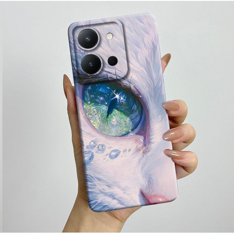 For Vivo Y36 4G Case Pretty Butterfly Flowers Liquid Antifouling Protective Anti-drop Phone Cover For VIVO Y36 Shockproof Funda