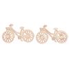 5Pcs 1:12 Dollhouse Miniature Christmas Bike Ornament Bicycle Model Home Decor Toy Doll House Accessories