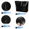 Tote Bag for Genuine Leather Tote Leather Business Shoulder Simple Large For Going To Easy To Going Suitable for Many Occasions [Kyoei-Tech] Women,