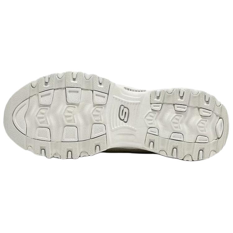 Skechers DLites Универсальные Удобные Папины Кроссовки Женские Кроссовки Бежевые 150868-OFWT