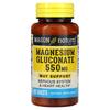 Magnesium Gluconate, 550 Mg, 100 Tablets