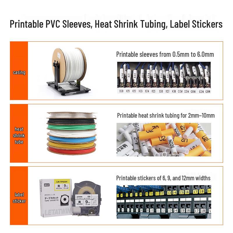 MAX Tube Printer Ribbon for LM Series