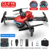 Cs9 Remote Control Obstacle Avoidance Drone Foldable Aerial Hd Dual Camera Optical Flow Quadcopter