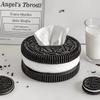 Минималистичная бумажная коробка Oreo Креативный домашний декор Гостиная Спальня Настольный держатель для салфеток Высококлассный декоративный аксессуар