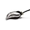 Gibeon Magatama Pendant Space Karen Natural Power Small Choker, Meteorite, Silver, Stone, Stone,