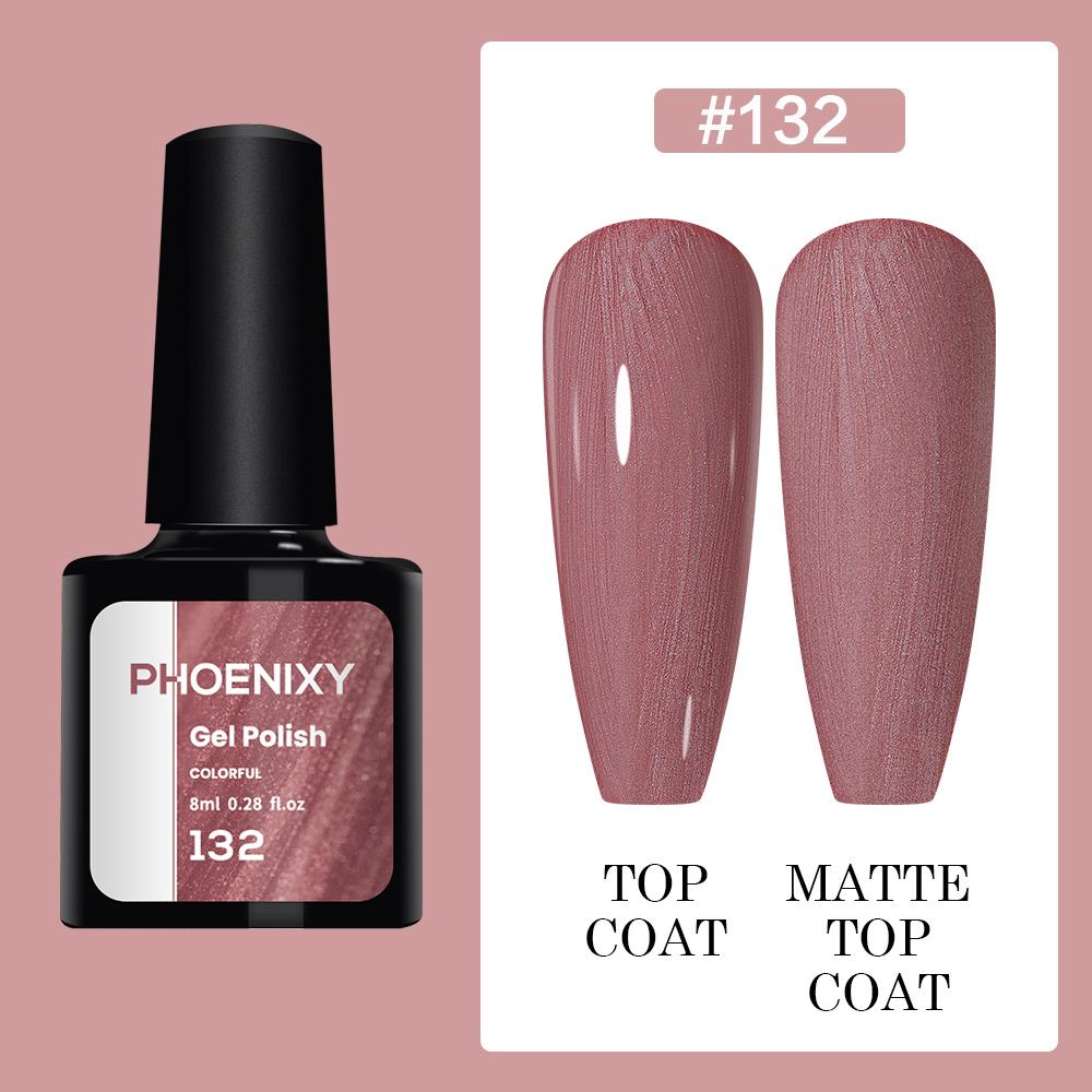 PHOENIXY, 50 шт., гель-лак для ногтей, долговечный гель-лак, верхнее базовое покрытие, полуперманентный гель-лак, дизайн ногтей «сделай сам»