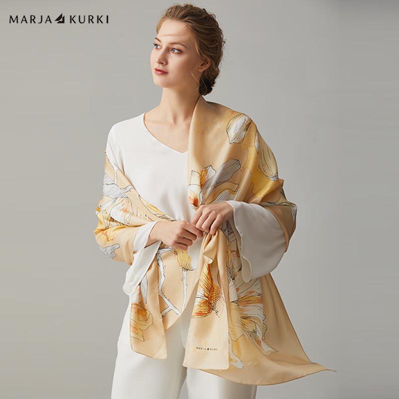 Шарф MARJA KURKI Love Embrace 100% шелк-тусса