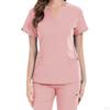 Nursing Scrub Set Work Suits Professional Soft Clothing Nurse Top and Pants for SPA Pet