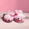Cartoon Animal Doll Slippers Rabbit Bear Doll Accessories Lovely Mini Plush Shoes  1/4 BJD Dolls