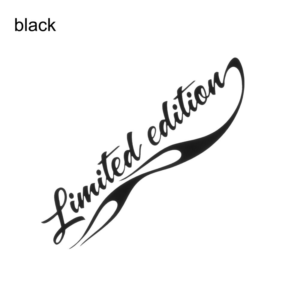 Waterproof Car-styling 16CM*4.2CM Limited Edition Car Sticker Decal Badge