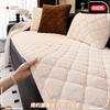 Thickened Rabbit Velvet Sofa Cushion Winter Warm Plush Seat Cushion New Straight Row Special Sofa Cover Cover Cloth
