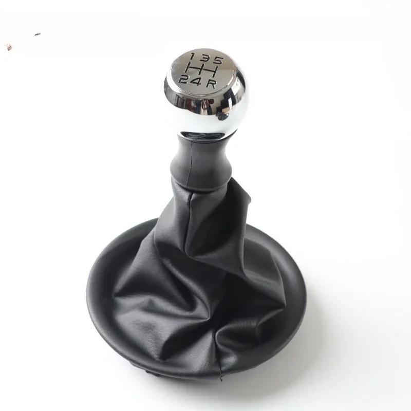 Car Gear Shift Knob Boot Cover for Citroen Berlingo III MK3/Peugeot Partner 2008 2009 2010 2011 2012 2013 2014 2015-