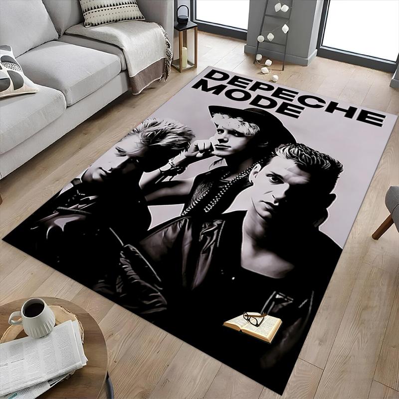 Ковер-постер Depeche Mode Для игровой комнаты Спальни Гостиной Дивана Домашний ДекорДетский коврик для игровой зоны Нескользящий коврик для пола