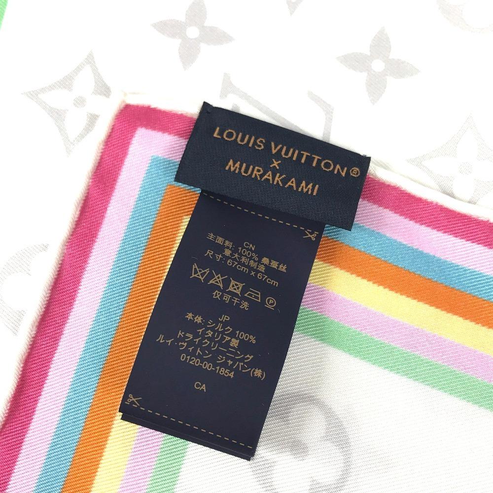 Louis Vuitton M96273 Panda Monogram Superflat Characters Square 70 Scarf Unused