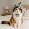 Soft Pet Christmas Hats Comfortable Dog Christmas Tree Hat Pet Costume Pet Cosplay Hat  Party