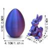Пасхальный Кролик Украшение 3D Печатное Украшение Милый Кролик Яйца 3D Печать Пасхальные Яйца Настольные Аксессуары День Пасхи Подарок на Вечеринку