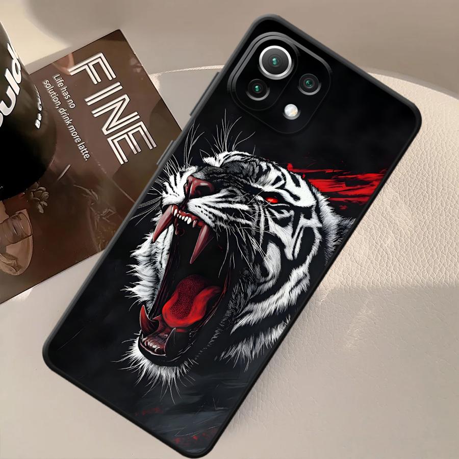 Чехол для Xiaomi Mi 12X 11T 12T Pro 10T 11 13 Lite 14 12 Funda Чехол для телефона Крутой Мультяшный Волк