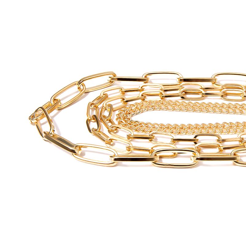 Многослойные женские колье-чокер из сплава для ключицы, подвески-цепочки, ювелирные изделия