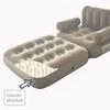 Air Sofa Bed With Pump Repair Patch Storage Bag Automatic Single Double Person Folding Inflatable Sleeping Bed With Backrest
