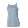 Atsugi Basic Clear Beauty Active Yoga Layered Camisole with Layered Blue Gray X White Size M Cups, Look, Women's, 47017CS, Gray,
