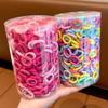 2024 New High Elasticity Children's Hair Ties - Gentle, Small Rubber Bands for Girls and Babies