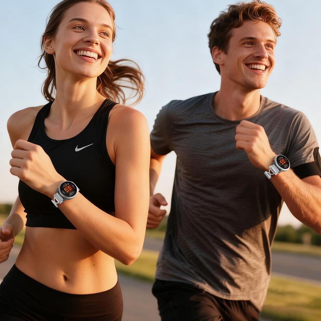 For Garmin Forerunner 970 Watch Band Magnetic Stainless Steel Milanese Strap with X-Shaped Connector