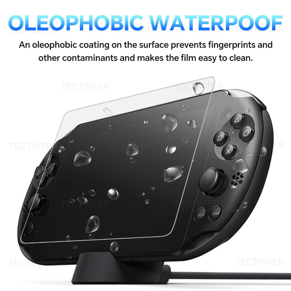 1/2 Упаковки Защитная пленка для экрана для Sony PS Vita PSV 1000 Переднее Закаленное Стекло + Задняя Прозрачная Полная Защитная пленка для PSV 2000 Портативная
