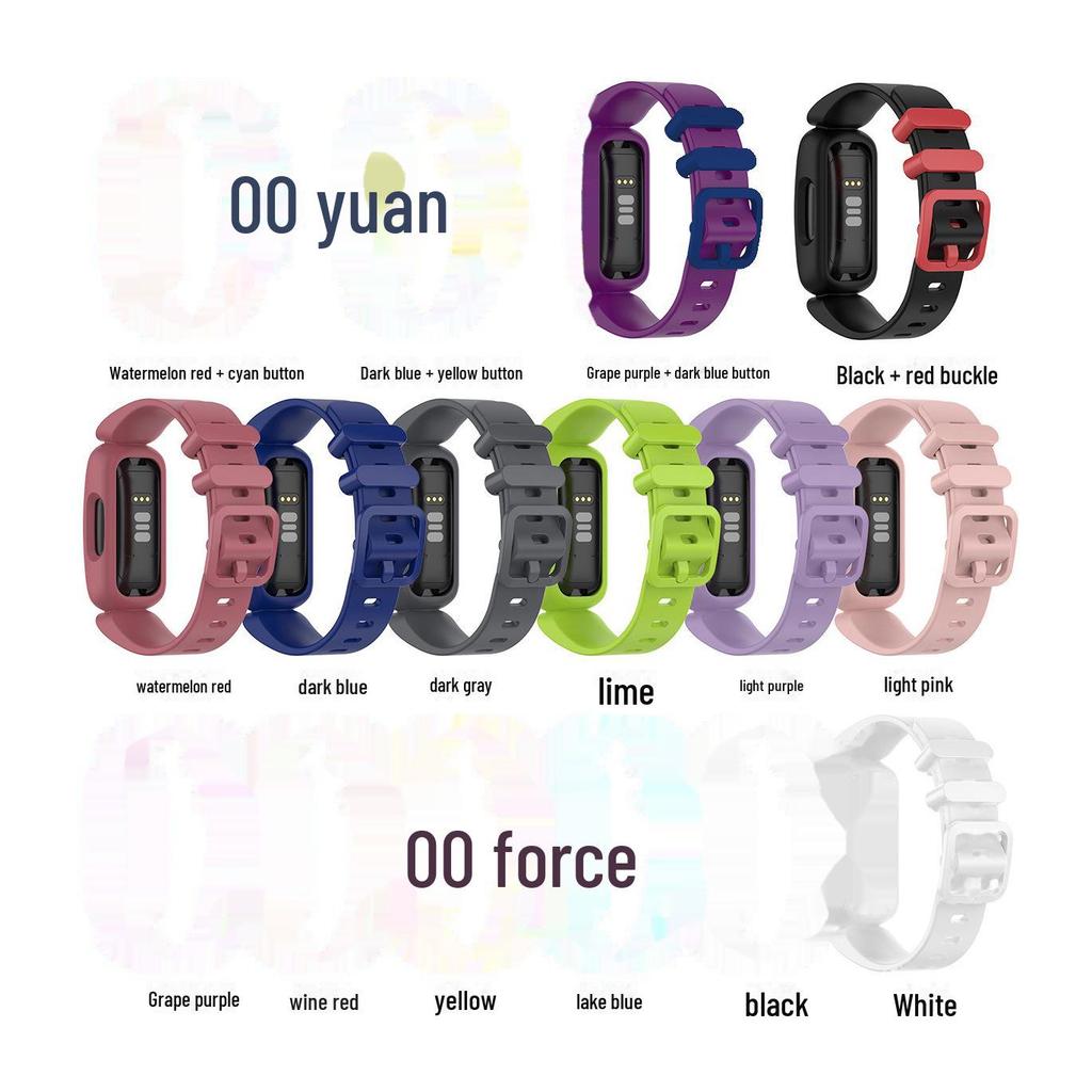 Сменный силиконовый спортивный браслет для Fitbit Ace 3 и Inspire 2