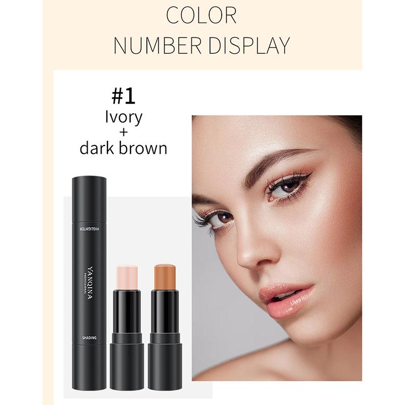 Хайлайтер для веснушек, тональный крем-консилер, ручка, долговечный белый корректор темных кругов, карандаш для контура глаз, косметический карандаш