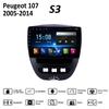 2 Din Android автомобильное радио для Peugeot 107 Toyota Aygo Citroen C1 2005-2014 автомобильный мультимедийный плеер головное устройство стерео Carplay GPS-навигация BT WIFI 2 + 32 ГБ
