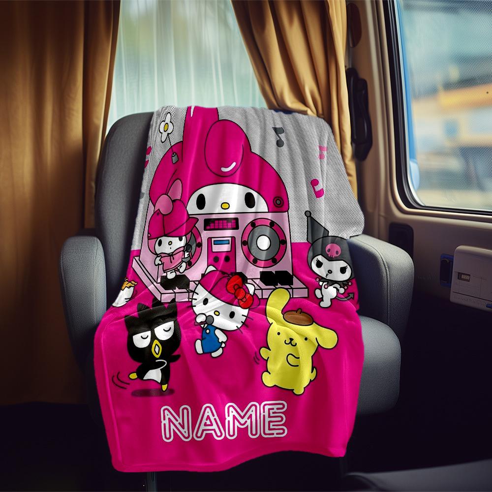 Hello Kitty Rv Blanket Cozy Soft Lightweight Allseason Multipurpose Blanket For Travel Camping Picnics Sofas Rvs Beds Living Rooms Gifts For Friends