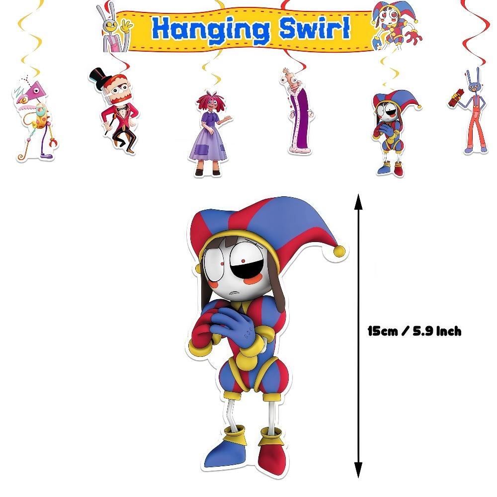 Amazing Digitaled Birthday Party Decoration Circus Tableware Balloon Cake Decor for Kids Baby Shower Party Supplies Photo Props