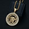 Jewelry Gold Plated with Zircon Vintage Fashion Men's and Women's Necklace Pendant Jewelry