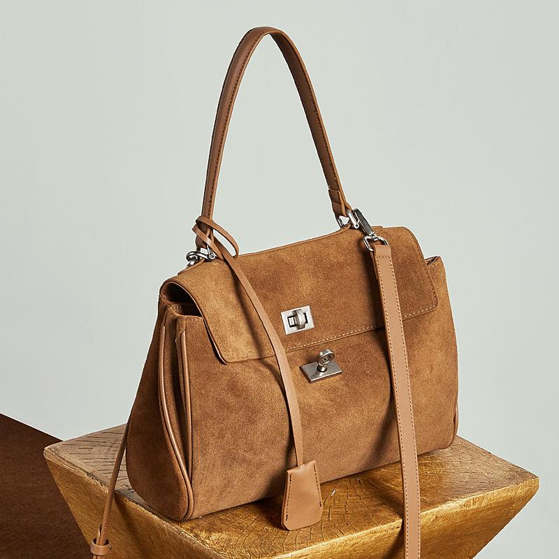 Сумка-тоут, Расслабленный стиль, Сумка Келли с замком большой вместимости, Женская сумка через плечо