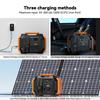 AC 230V 500W(Peak 1000W) Portable Power Station EU Solar Generator 540Wh 120W DC Power Battery Camping Outdoor RV