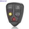 Jingyuqin 5B Remote Car Key Cover Case Fob Shell For Volvo S40 S60 S70 S80 V40 V70 XC90 XC70