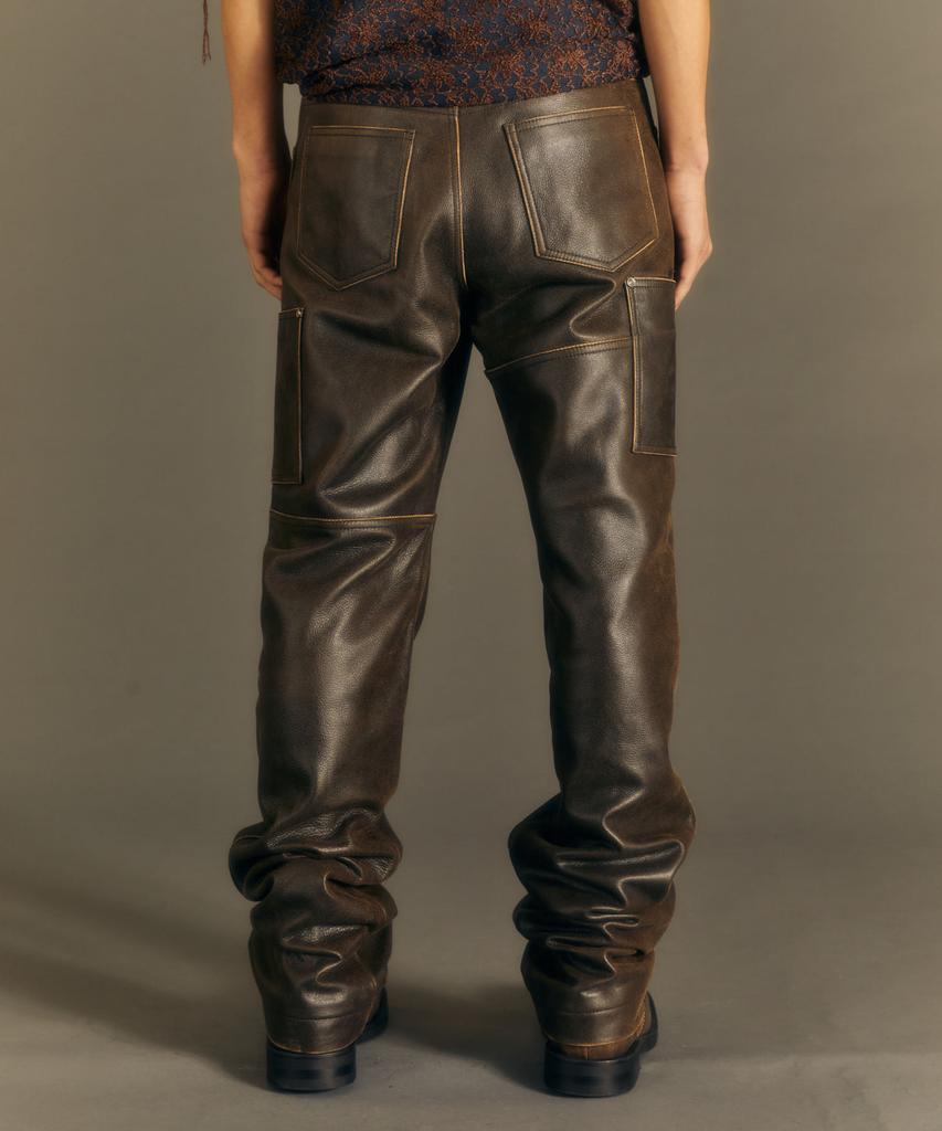 Andersson Bell Dresszen Leather Pants Apa674M(Brown)
