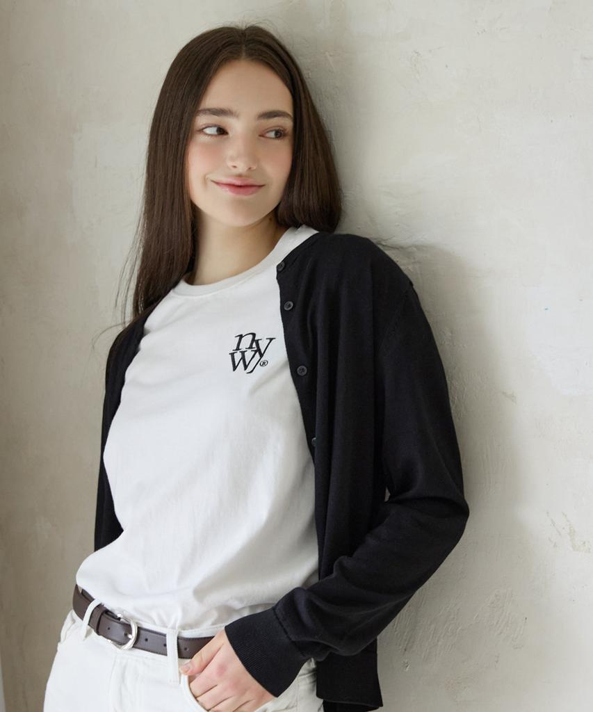 Nyuyogwogseu Классическая футболка Regular Fit_Белый