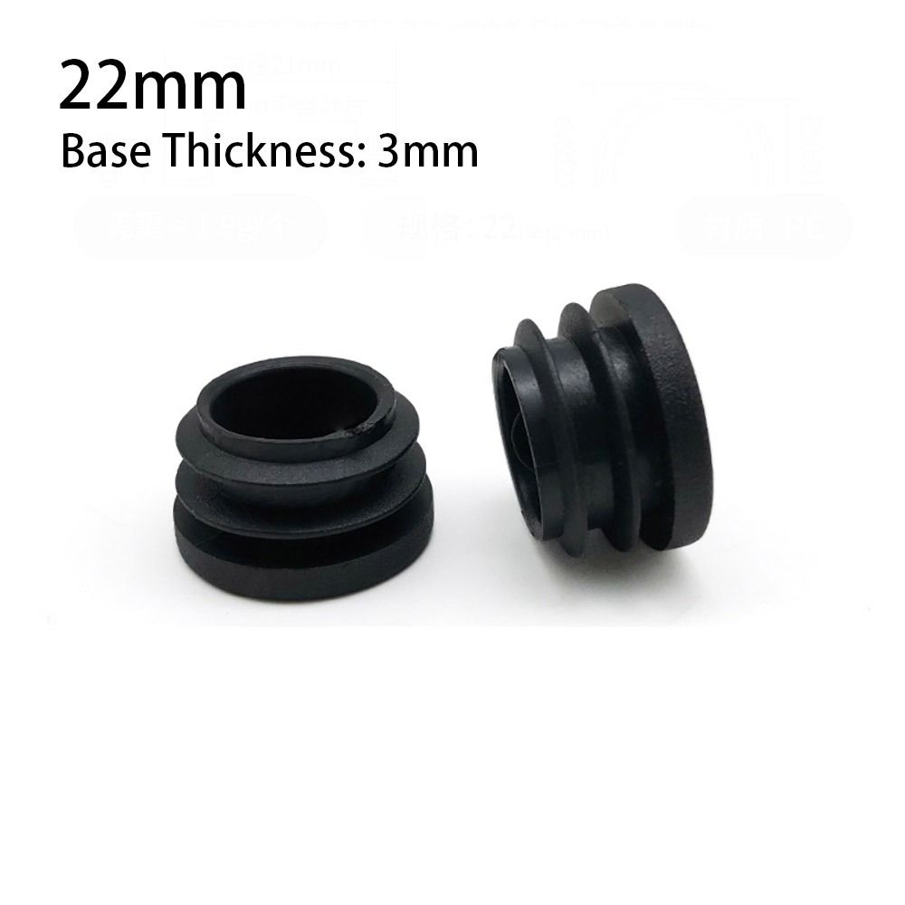 10 шт., стальная труба, мебельная заглушка для ног, протекторы для пола, заглушки, круглая трубка, пылезащитный чехол